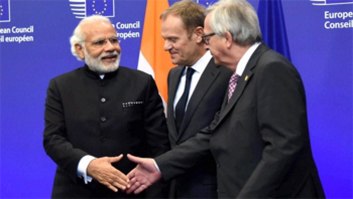 Cant tackle terrorism with only bombs and guns: Modi in Brussels