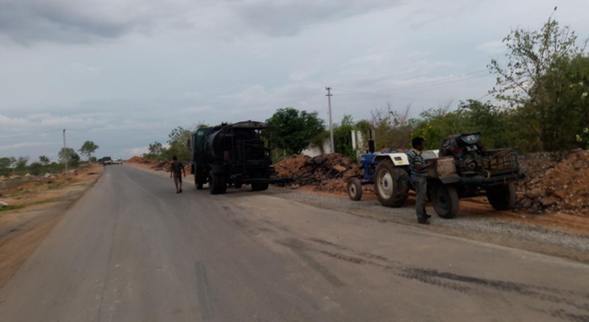 Rules violation alleged in Hyd-Sagar road works