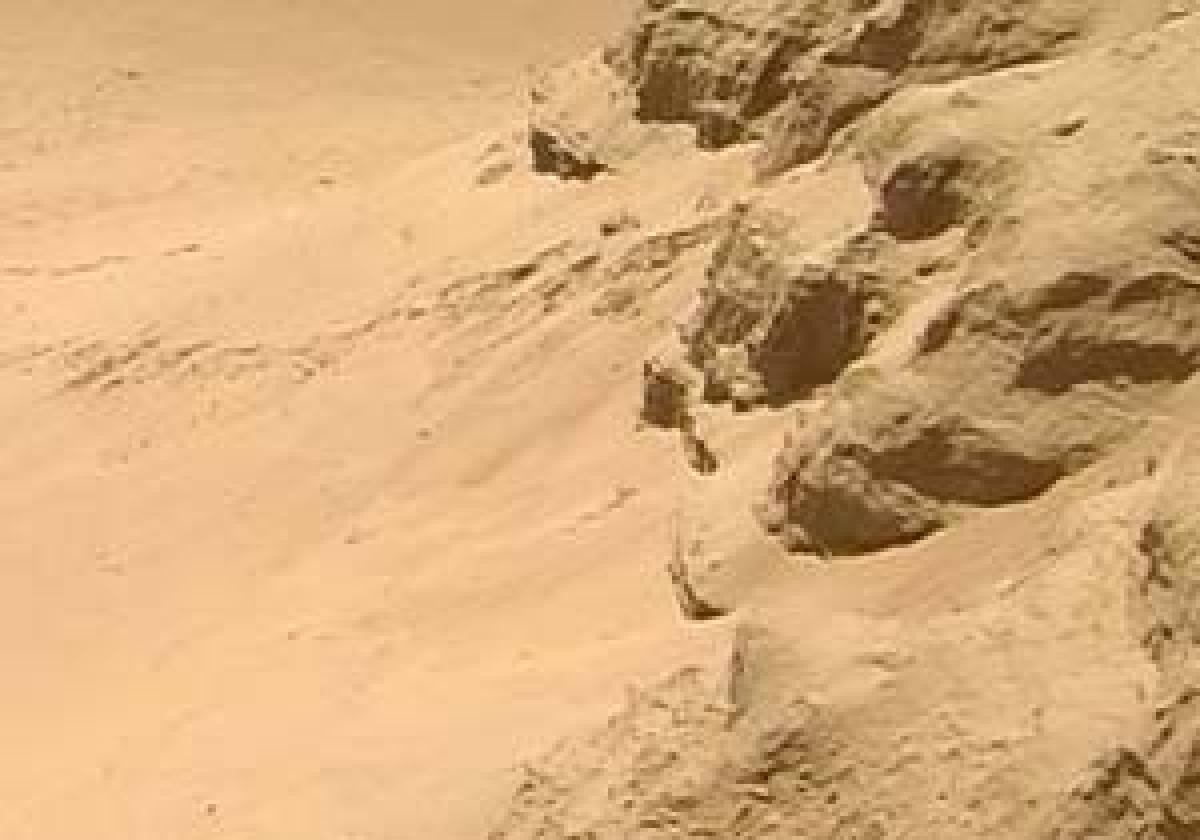 Sand dunes causing havoc 
