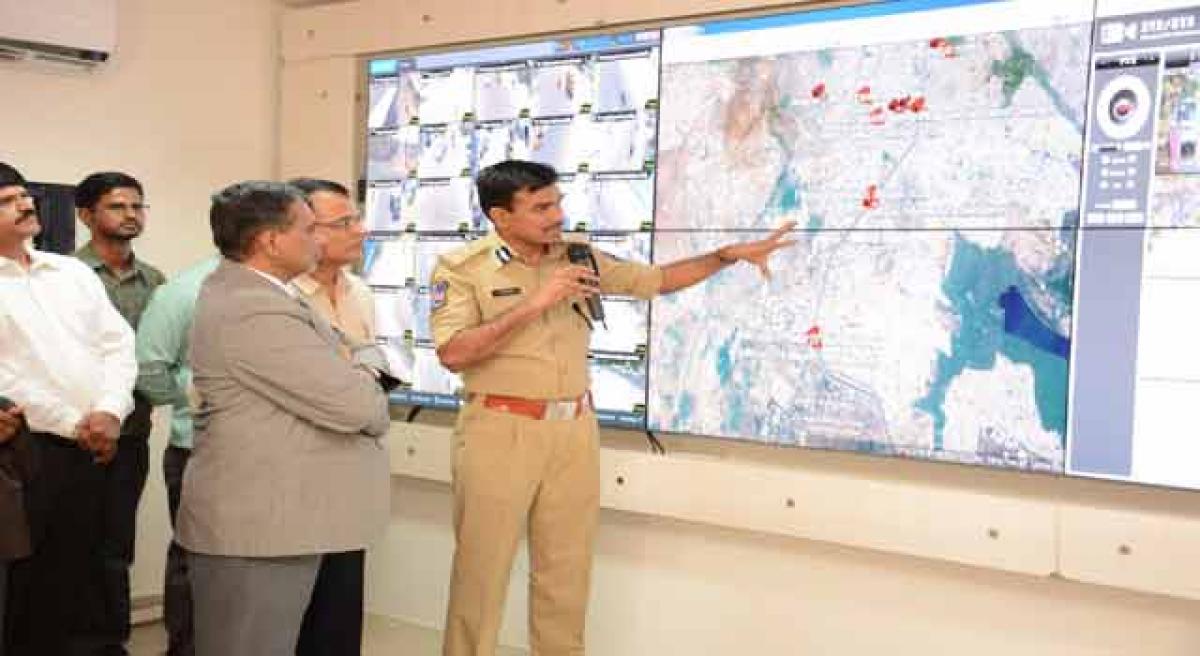 CS opens Command Control Centre, lauds Cyberabad cops