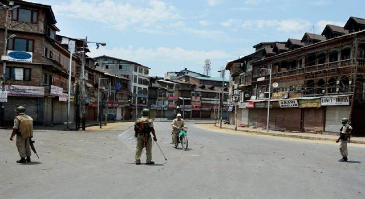 Curfew returns to J&K