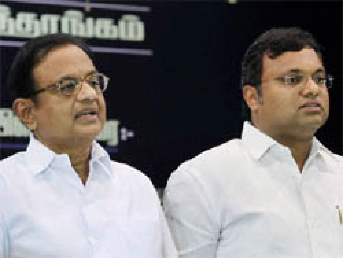 NCP questions witch-hunt at firms linked to Chidambarams son