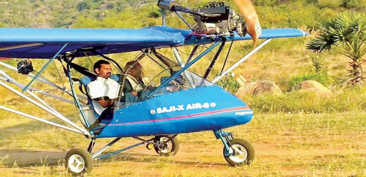 This deaf and mute Keralite built aircraft!