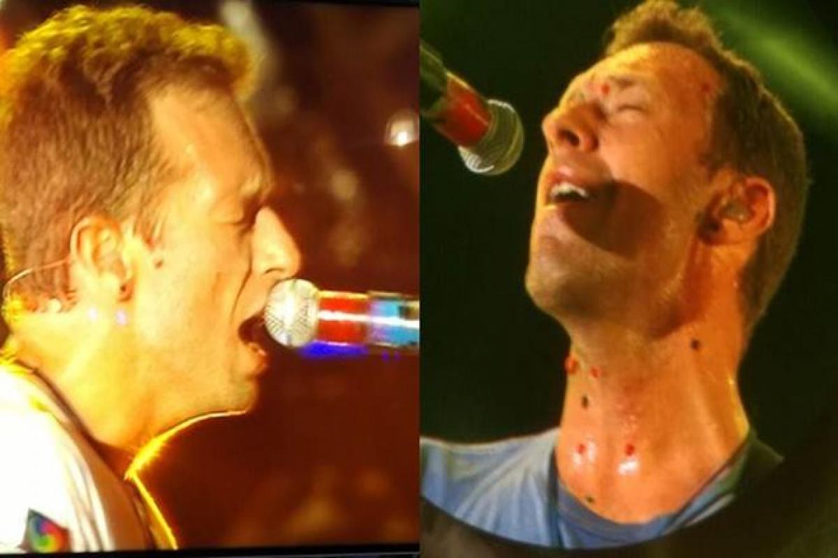 Chris Martin steals the show by singing Vande Mataram