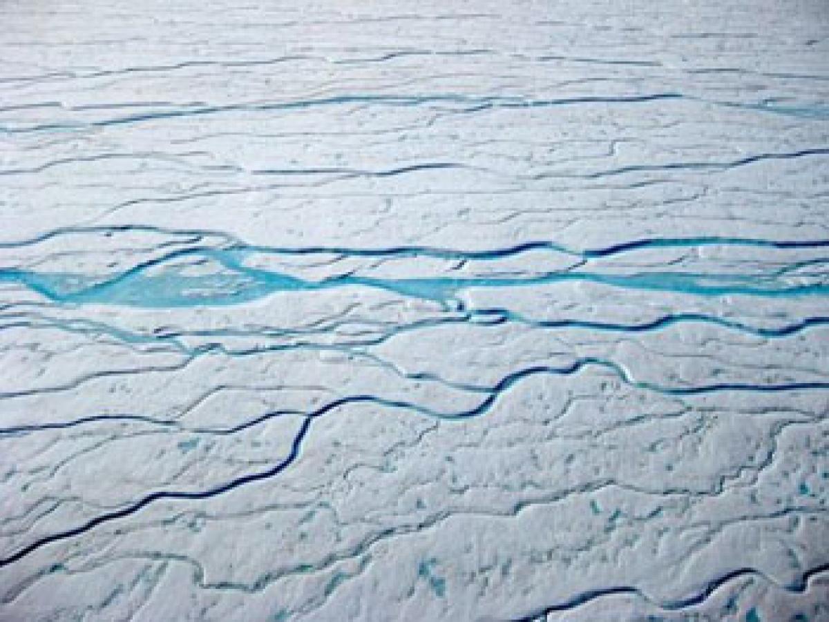 Climate change altering Greenland ice sheet