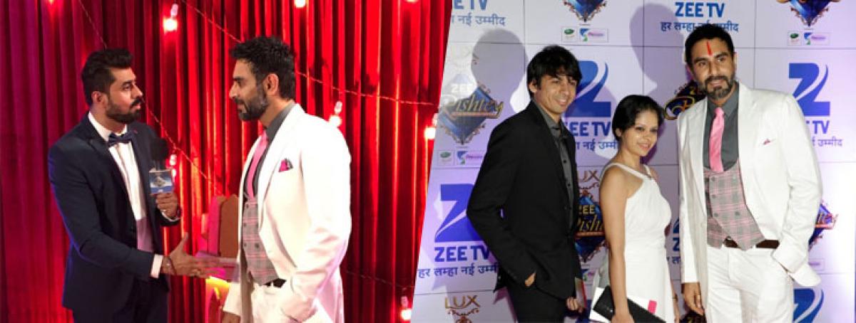 Choreographer ​Sandip Soparrkar ​is​ Best Dressed Man at Zee Rishtey Awards