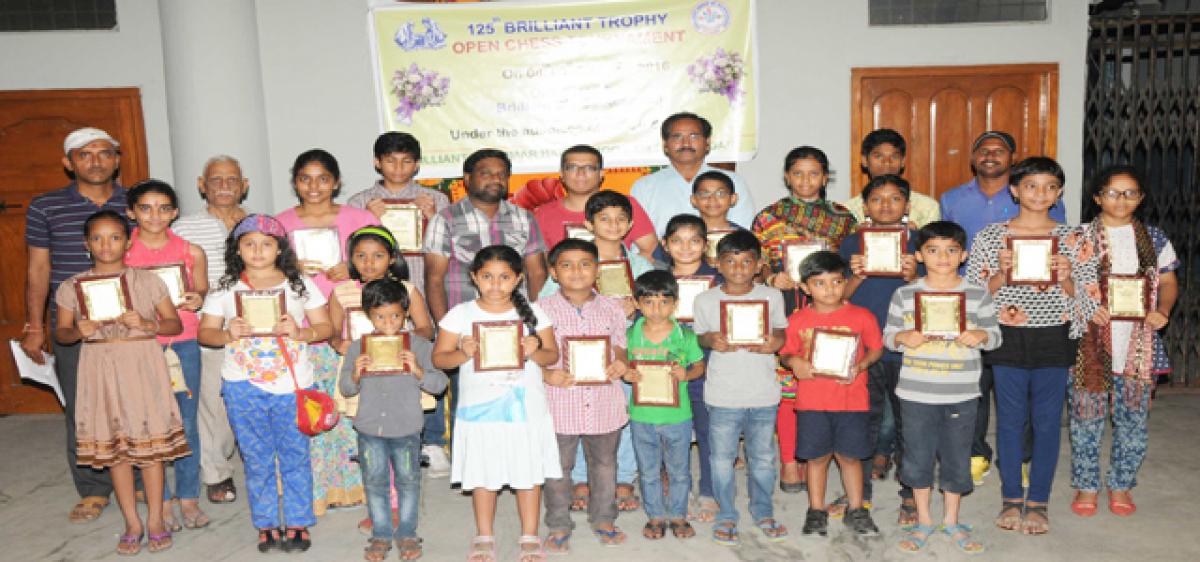 Varun, Chaitanya win Brilliant chess titles