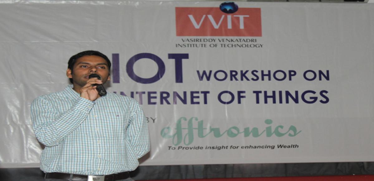 VVIT hosts symposium on Internet of Things