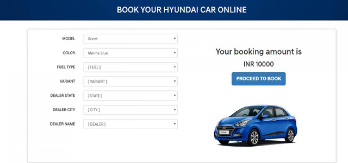 Hyundai India opens Online Car Booking