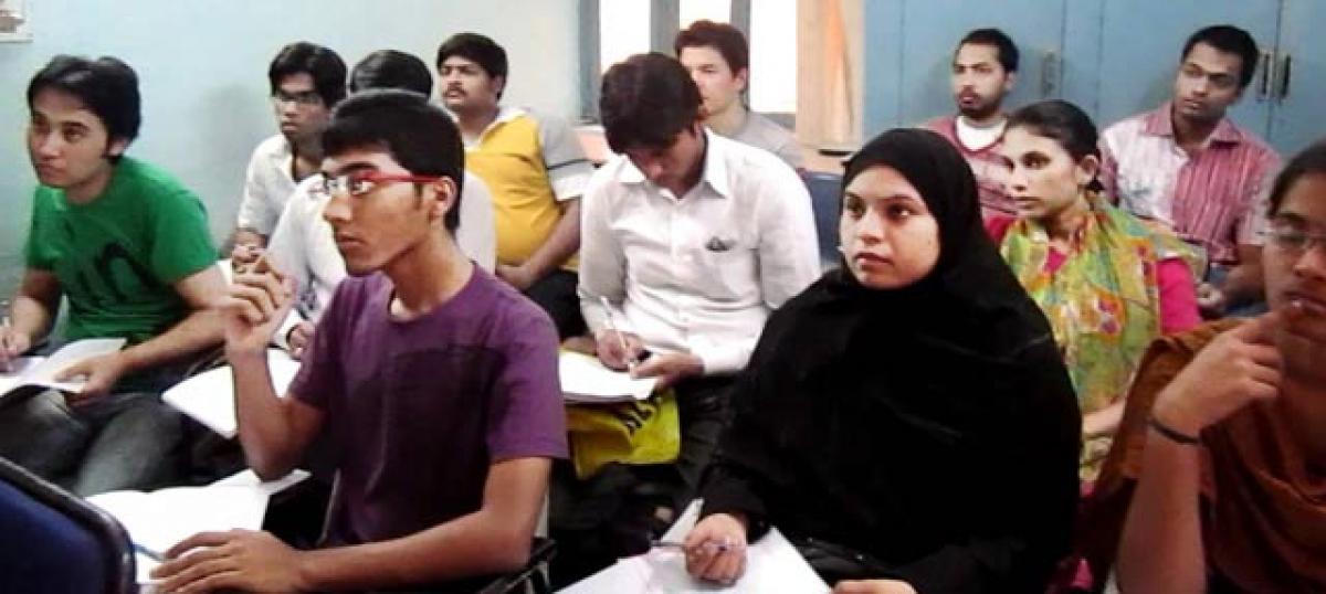 Youngsters throng coaching centres to secure govt jobs
