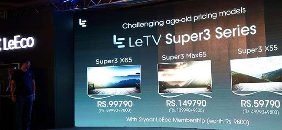 LeEco touches Rs 200 crore mark for first time in festive sale in India