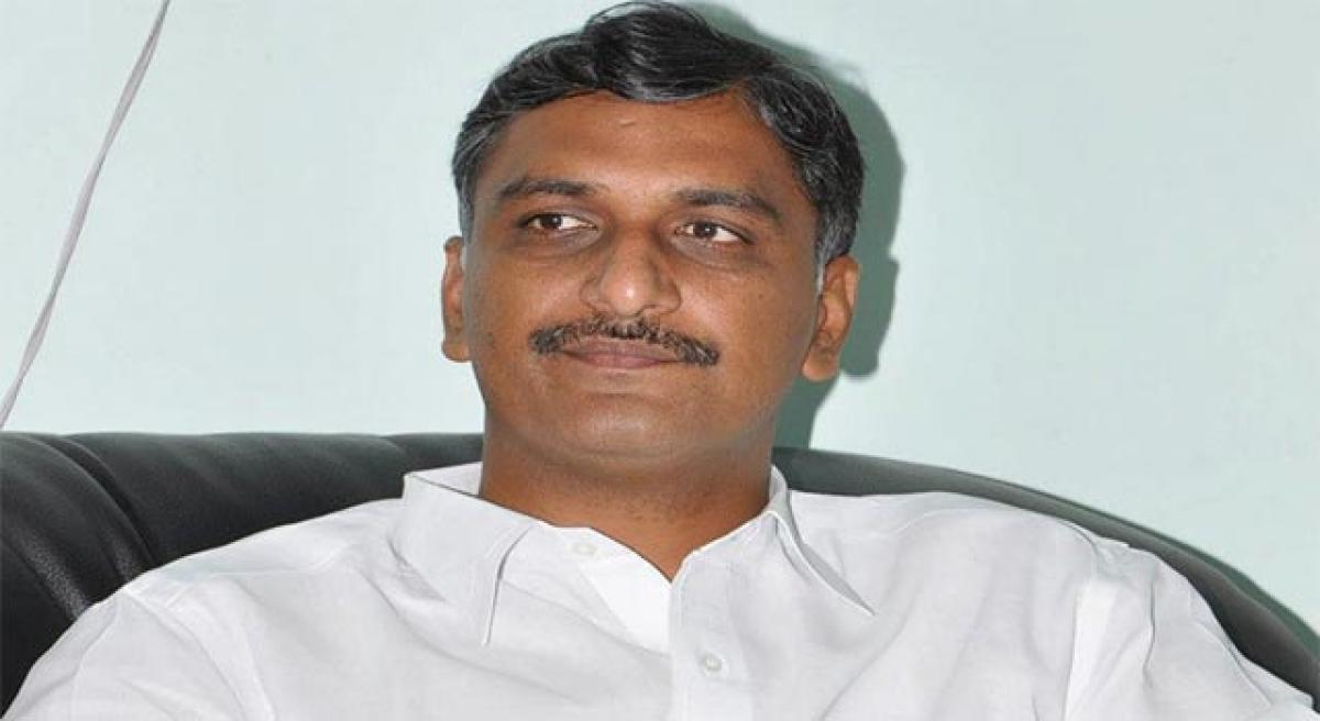 Congress stonewalling projects: Harish Rao