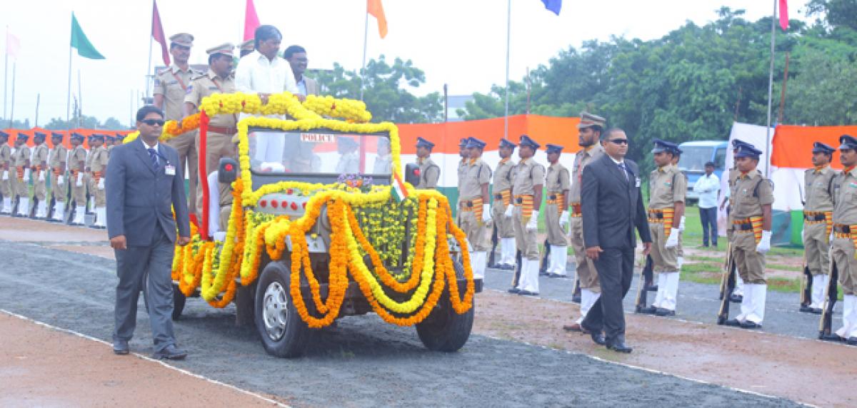 Kothagudem celebrates Independence Day with fervour