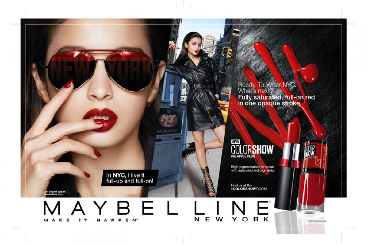 Check out: Glamorous Alia Bhatt for Maybelline New Yorks Big Apple Reds collection