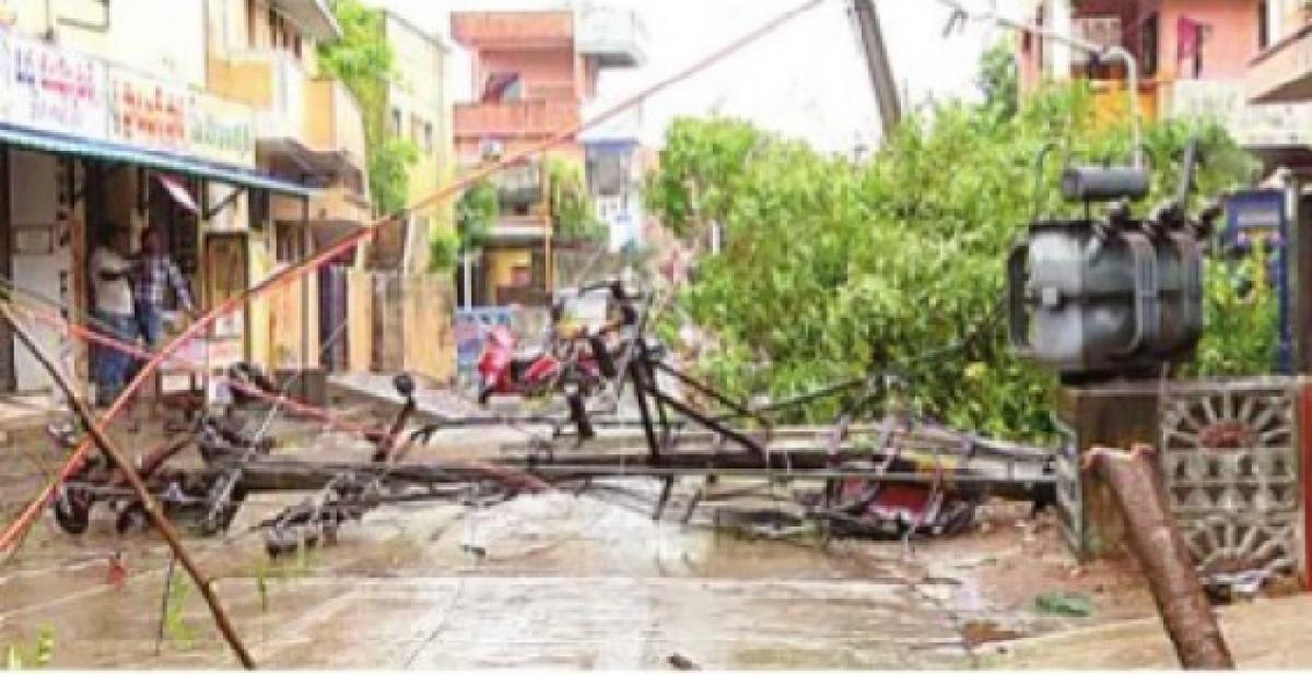 Mandals in Nellore district close to Chennai badly hit