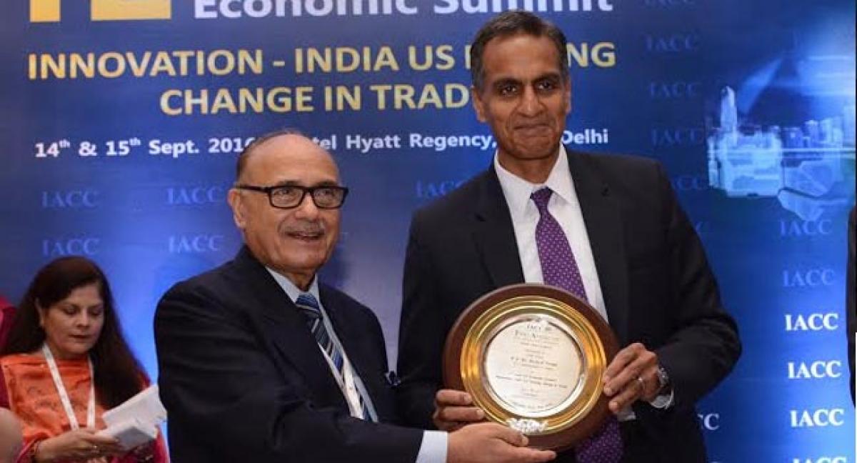 India should create a business culture that rewards risk-taking, says HE Richard Verma, US Ambassador to Indiaat the  12th Indo-US Economic Summit