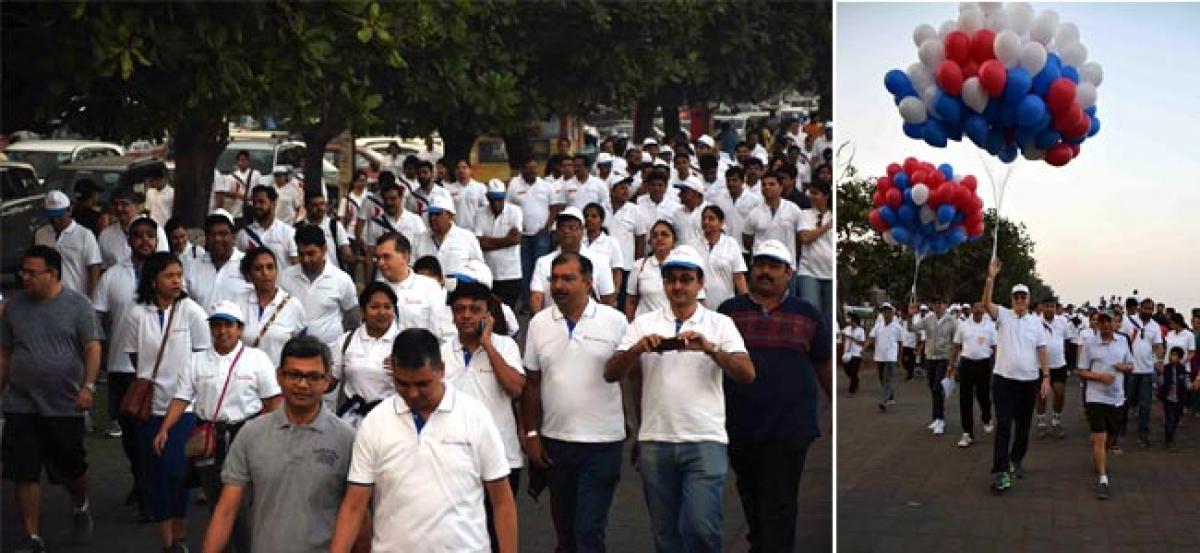 JM Financial Foundation hosts its annual Walkathon in Mumbai Aims to combine Charity with Fitness