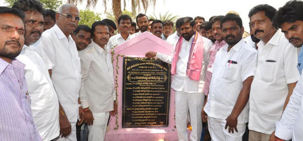 Mission Kakatiya Phase III works launched in Suryapet