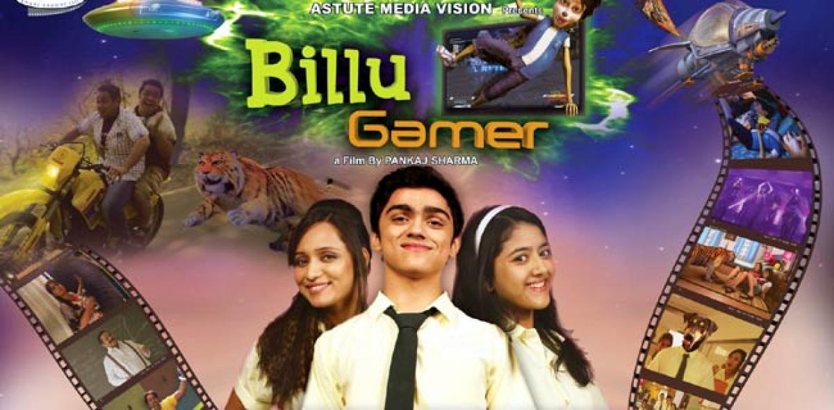 Pankaj Sharma's Live Action cum Animation Hindi Feature Film 'Billu Gamer'  in May