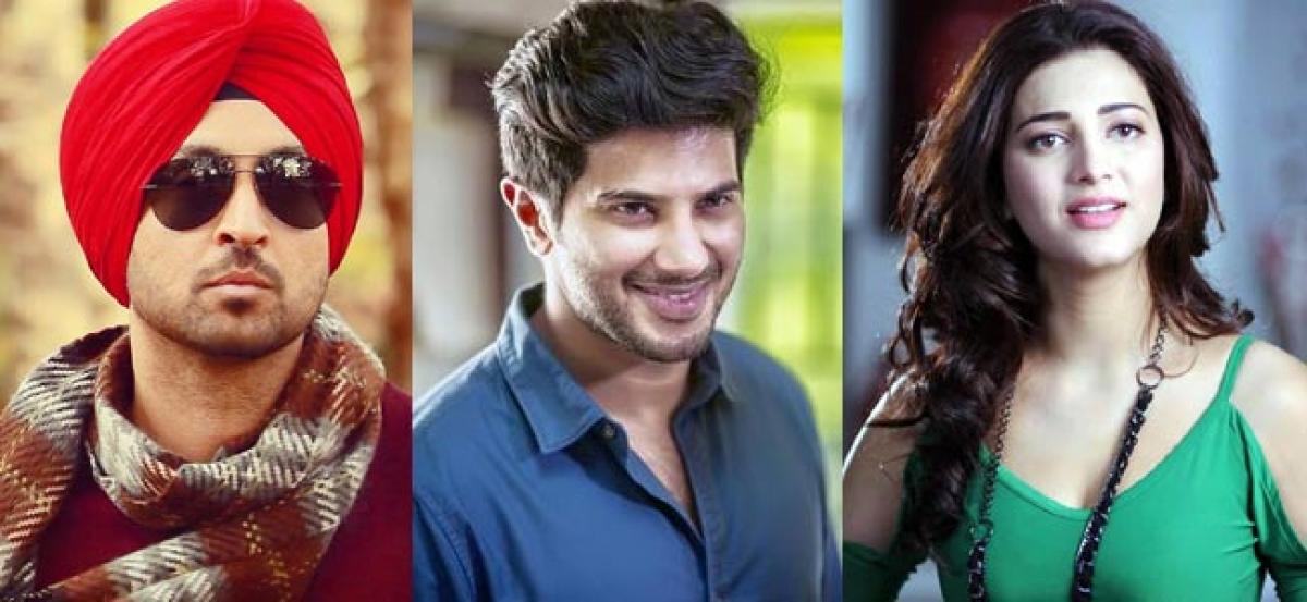 Diljit, Dulquer, Shruti Haasan to endorse Gionee