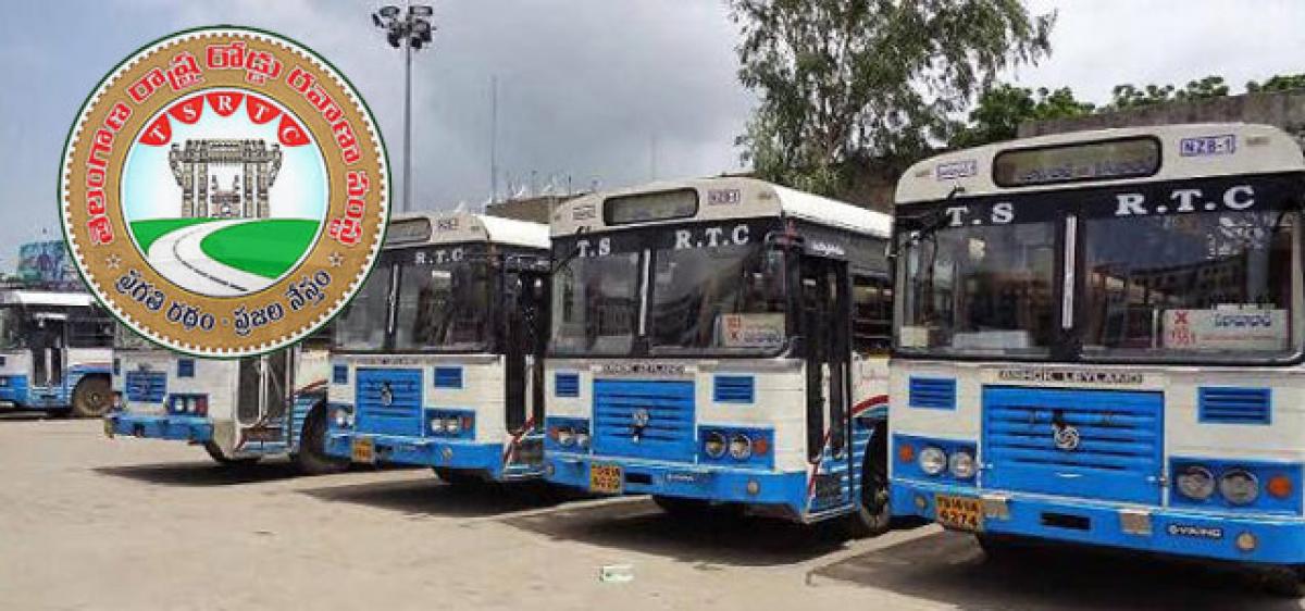 TSRTC buses to transport essential commodities