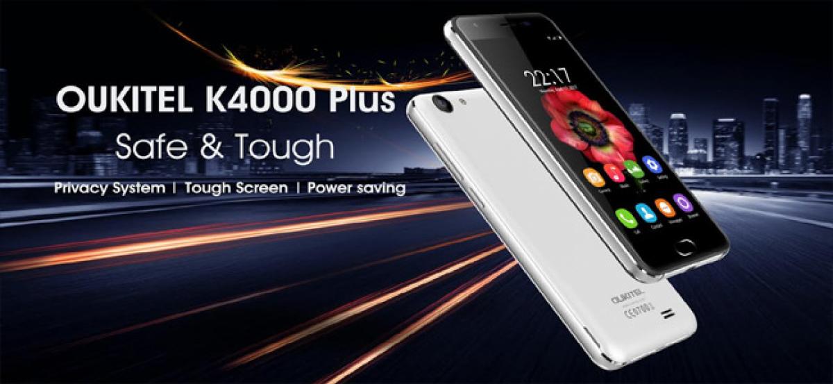 OUKITEL is launching a new device K4000 Plus with privacy system