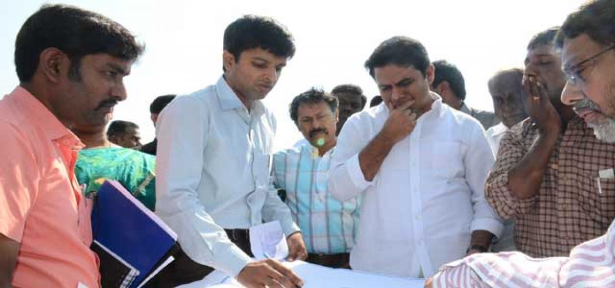 Sircilla set for a massive development: KTR