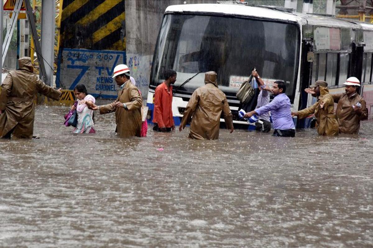 Hyderabad wreaked with havoc due to overnight rains