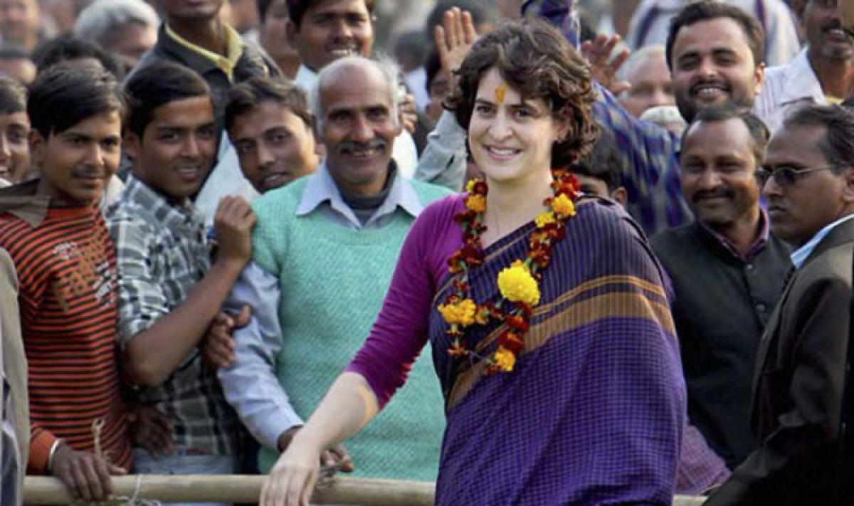 Priyanka Gandhi for the first time, attends Congress strategy meet ahead of UP Polls