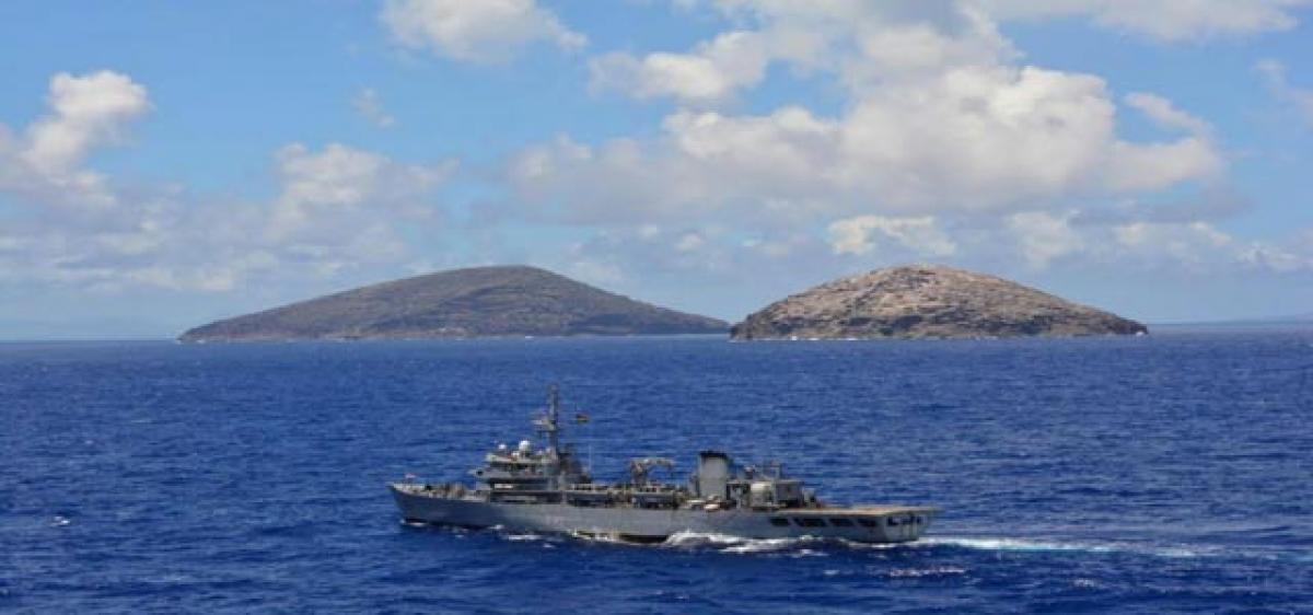 INS Darshak completes  survey in Mauritius