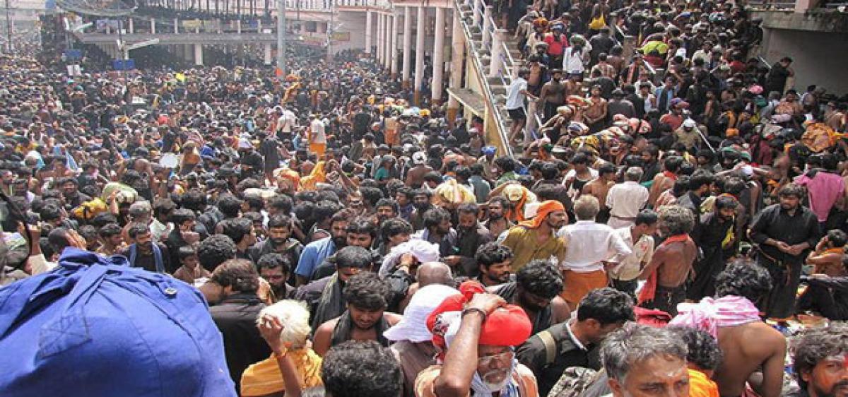 25 AP devotees hurt in Sabarimala stampede