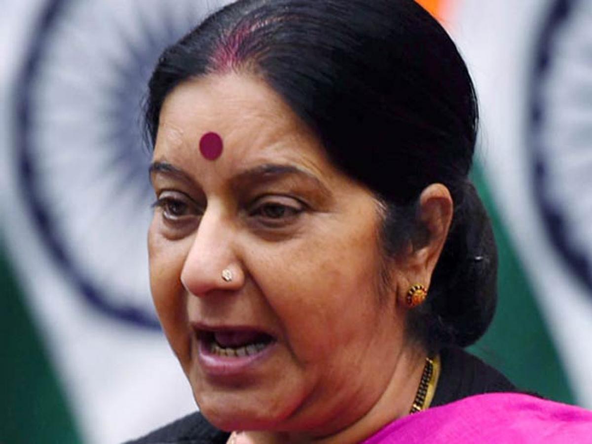 Didnt Recommend Travel Documents to Lalit Modi: Sushma Swaraj