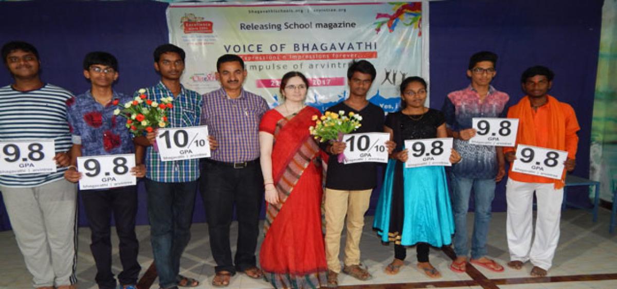 Bhagavathi students come out victorious