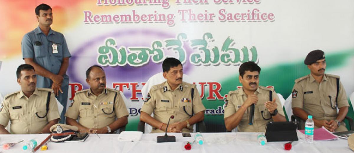 Get name, fame to department: DGP Thakur tells cops