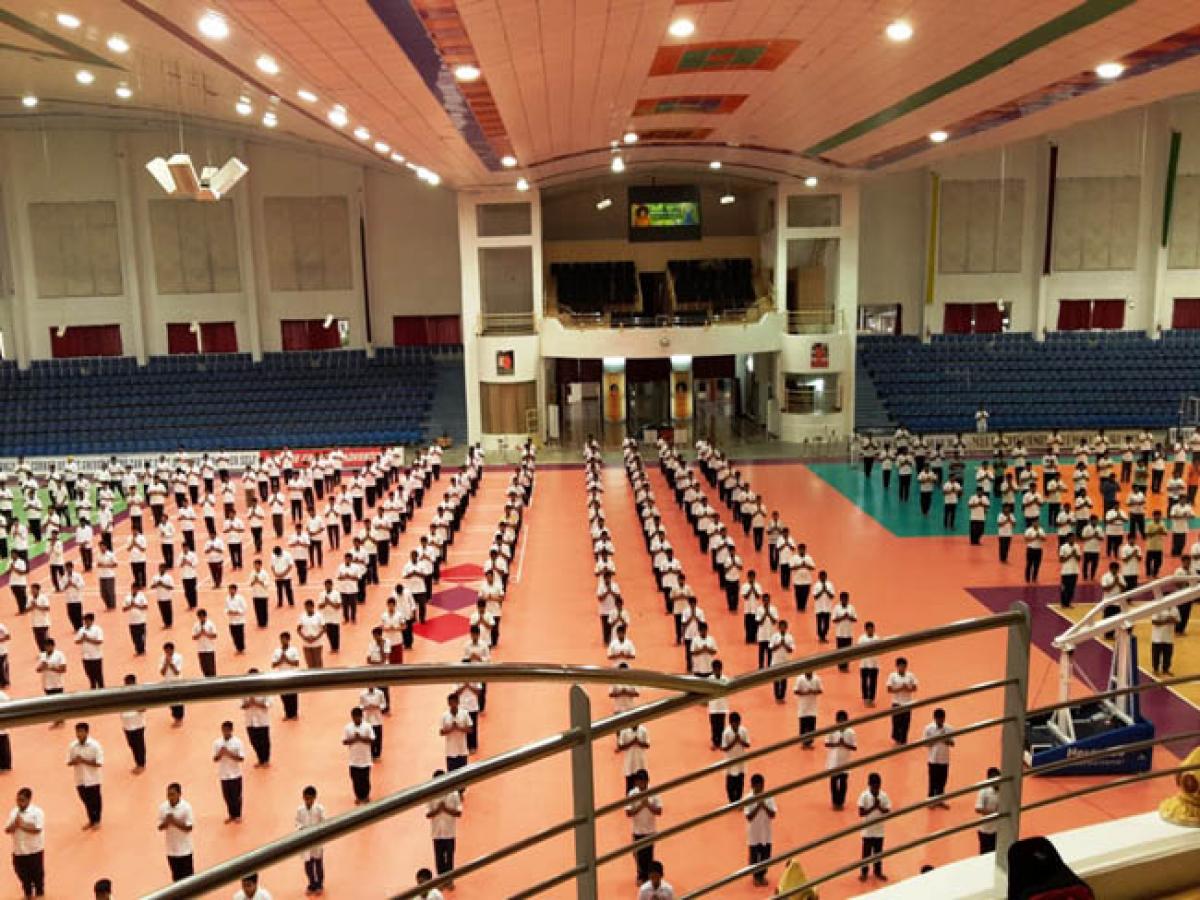 ​Photos: ​Week Long Celebrations at SSSIHL​ to mark International Yoga Day ​