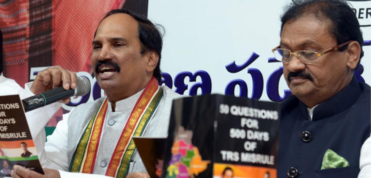 Cong dares KCR for debate