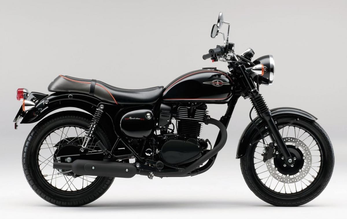 The motorcycle packs an air-cooled single-cylinder 249 cc engine.