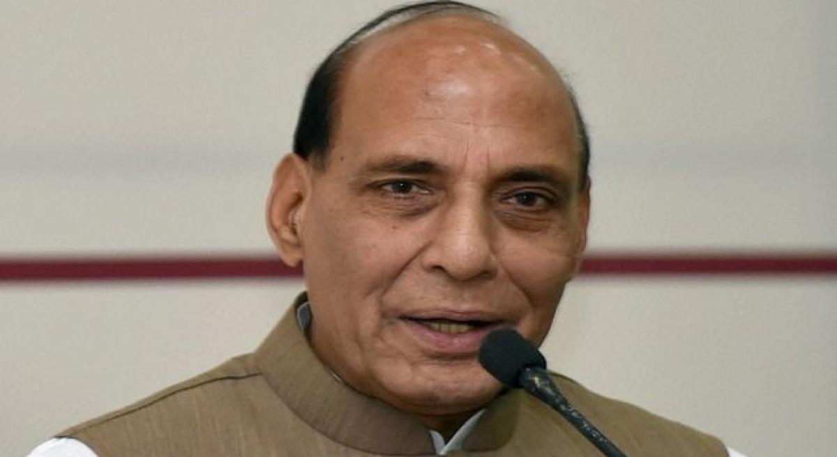 Rajnath extends help to Karnataka Tamil Nadu CMs