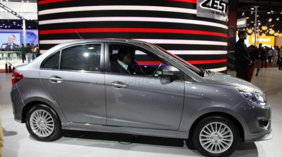 Tata Zest in a new sporty avatar – 2016 Auto Expo