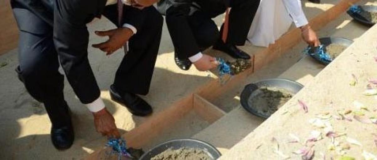 Foundation stone laid for developmental works