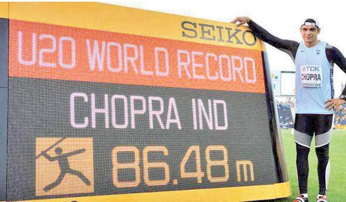 Neeraj makes Indian  history at World U-20