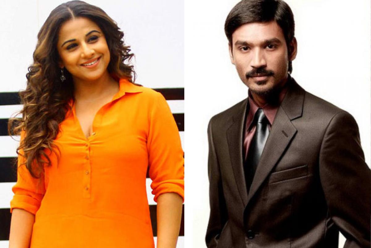 Vidya Balan has no dates for Dhanush