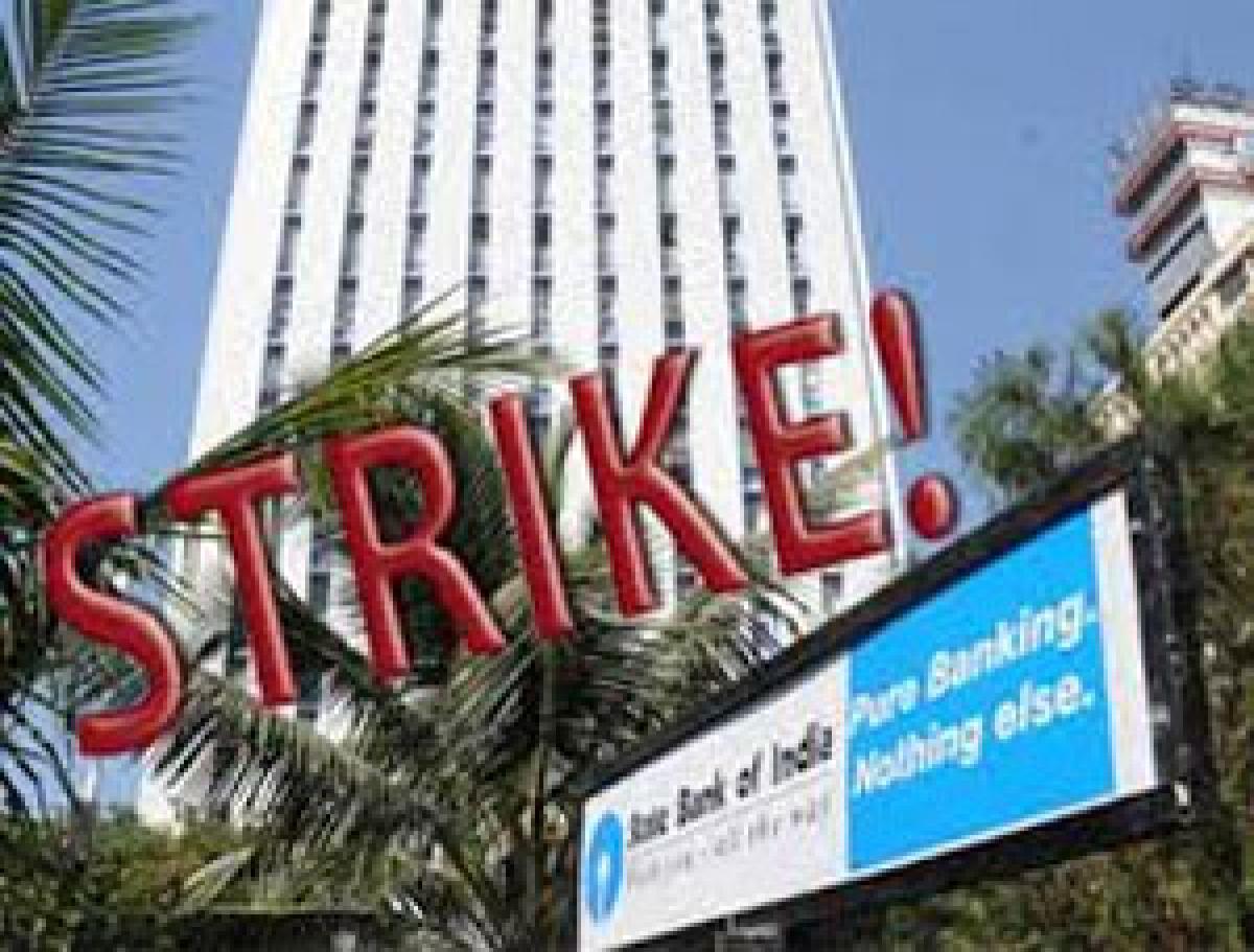 Bank staff to go on strike today