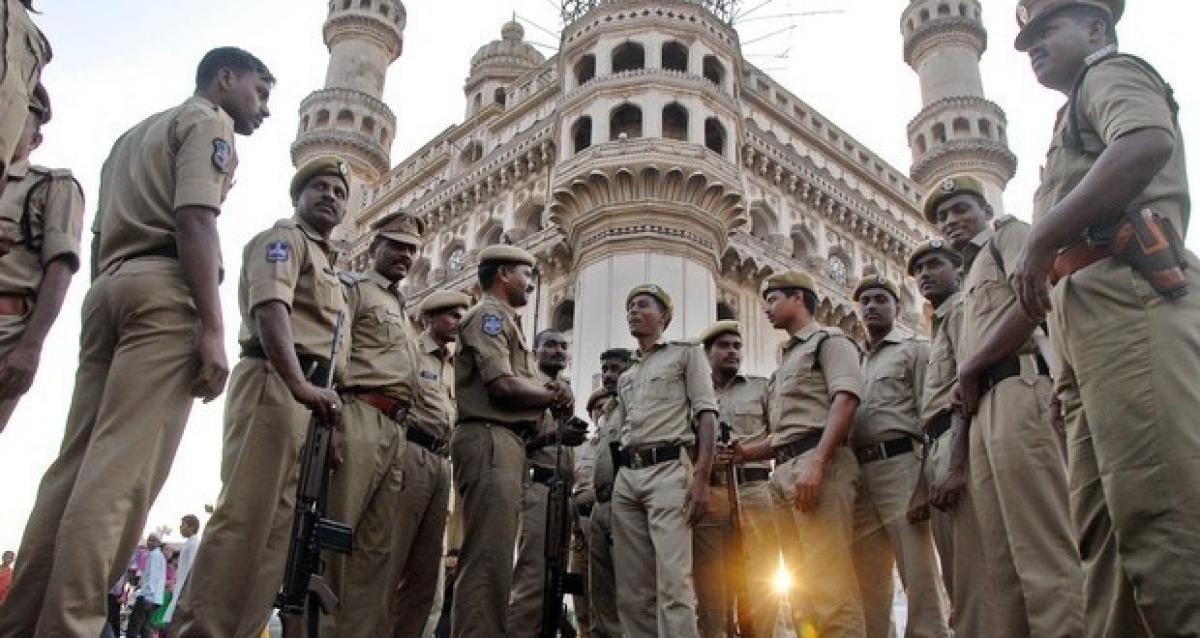 Tight security at Old City for last Friday of Ramzan