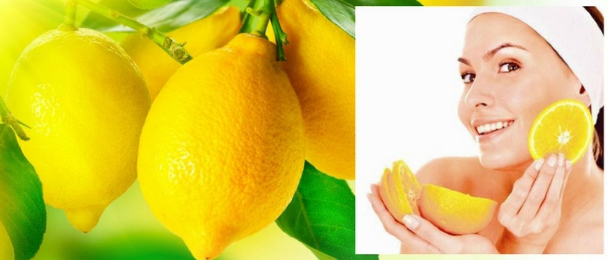 Lemon for beauty care