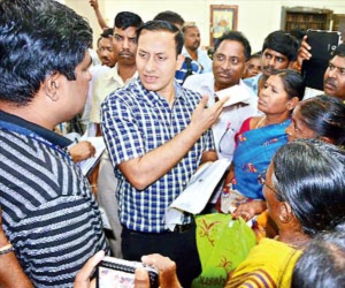 Collector visits rural banks to know roblems first-hand