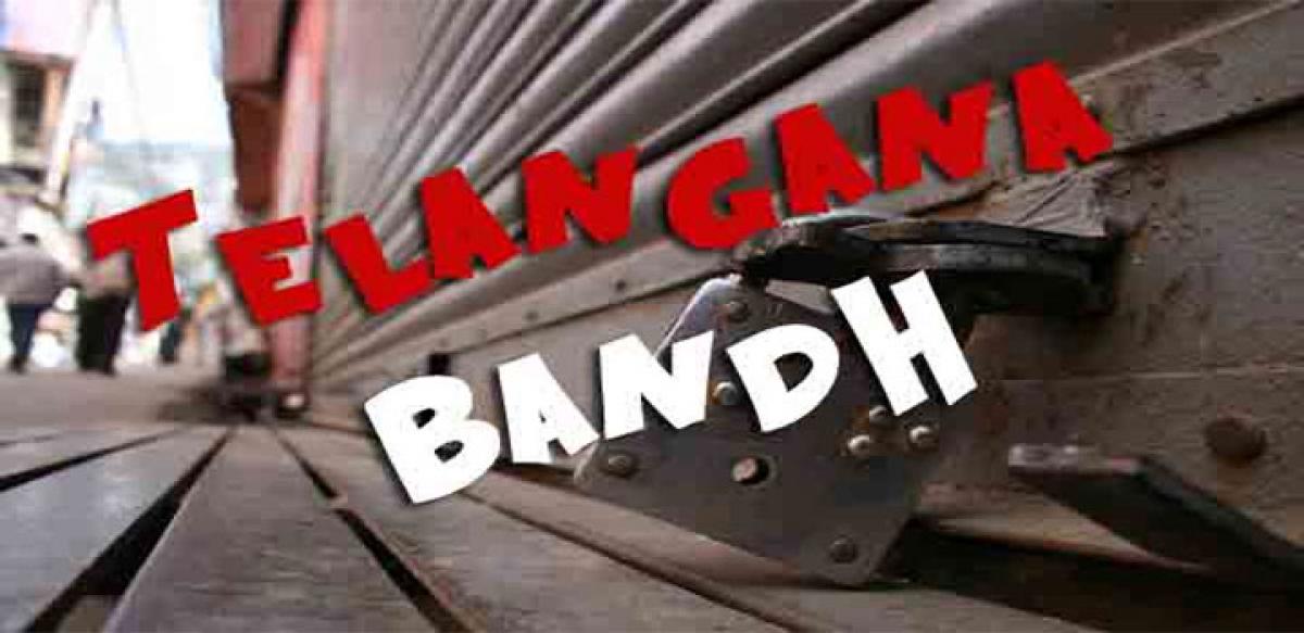 Telangana bandh today