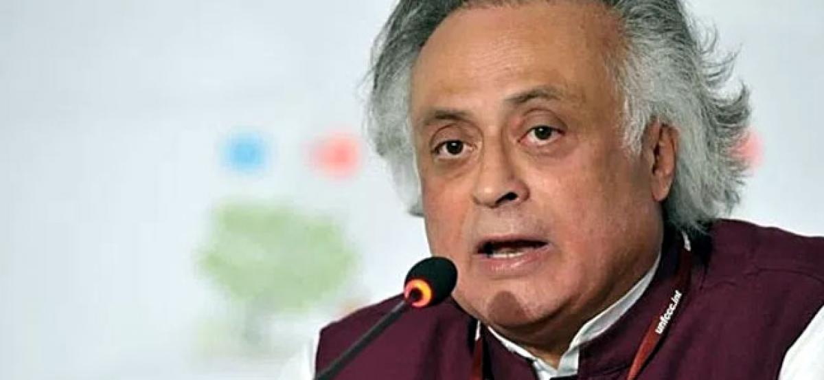 Jairam Ramesh condoles death of Union Minister Anil Dave