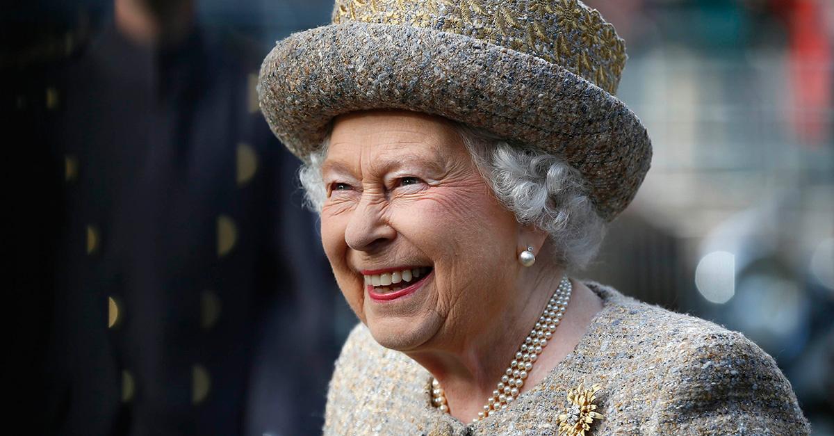 President greets Queen Elizabeth on 91st birthday