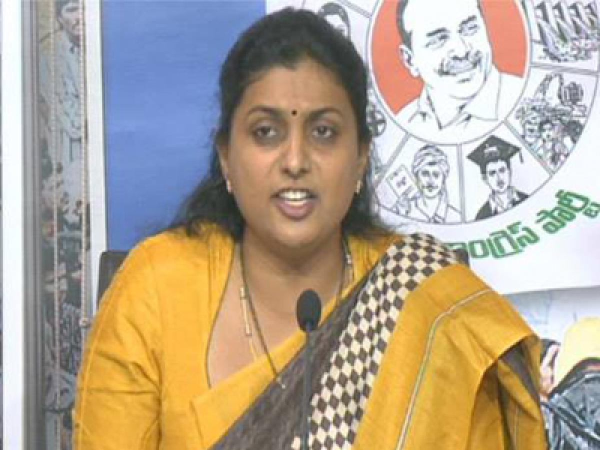 YSRCP MLA Roja slams Chandrababu on Special Status